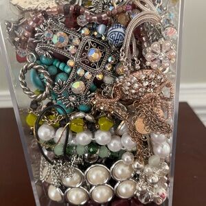 Vintage to Modern Jewelry Jar #AB 33
